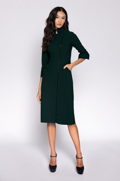 Brosnan Dress - Cypress