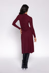 Chalamet Dress - Wine