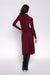 Chalamet Dress - Wine