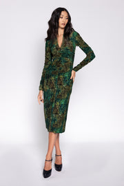 Chalamet Dress - Wildwood Print