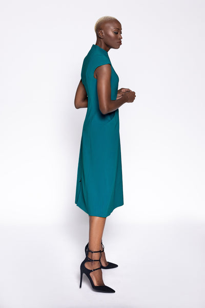 Delphine Dress - Ocean
