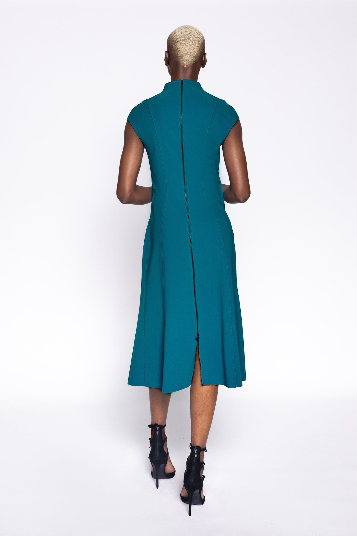 Delphine Dress - Ocean
