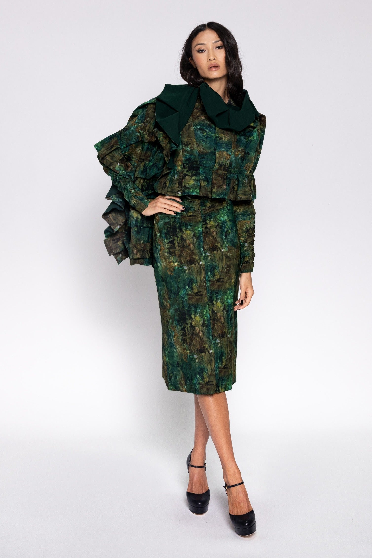 DeNiro Scarf - Wildwood Print
