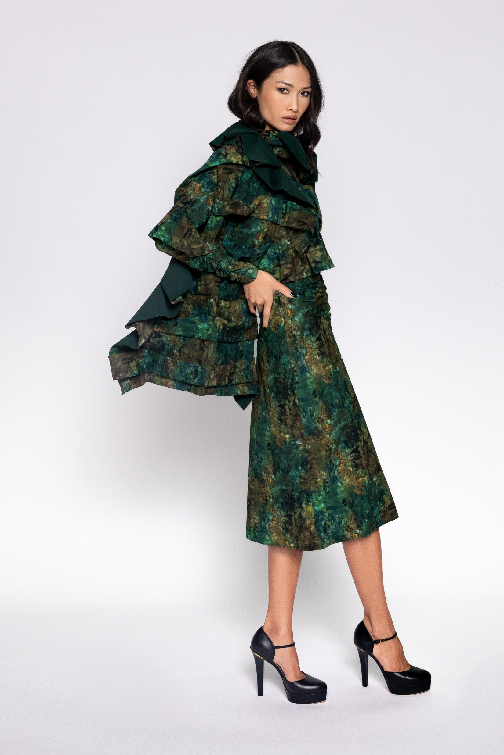 DeNiro Scarf - Wildwood Print