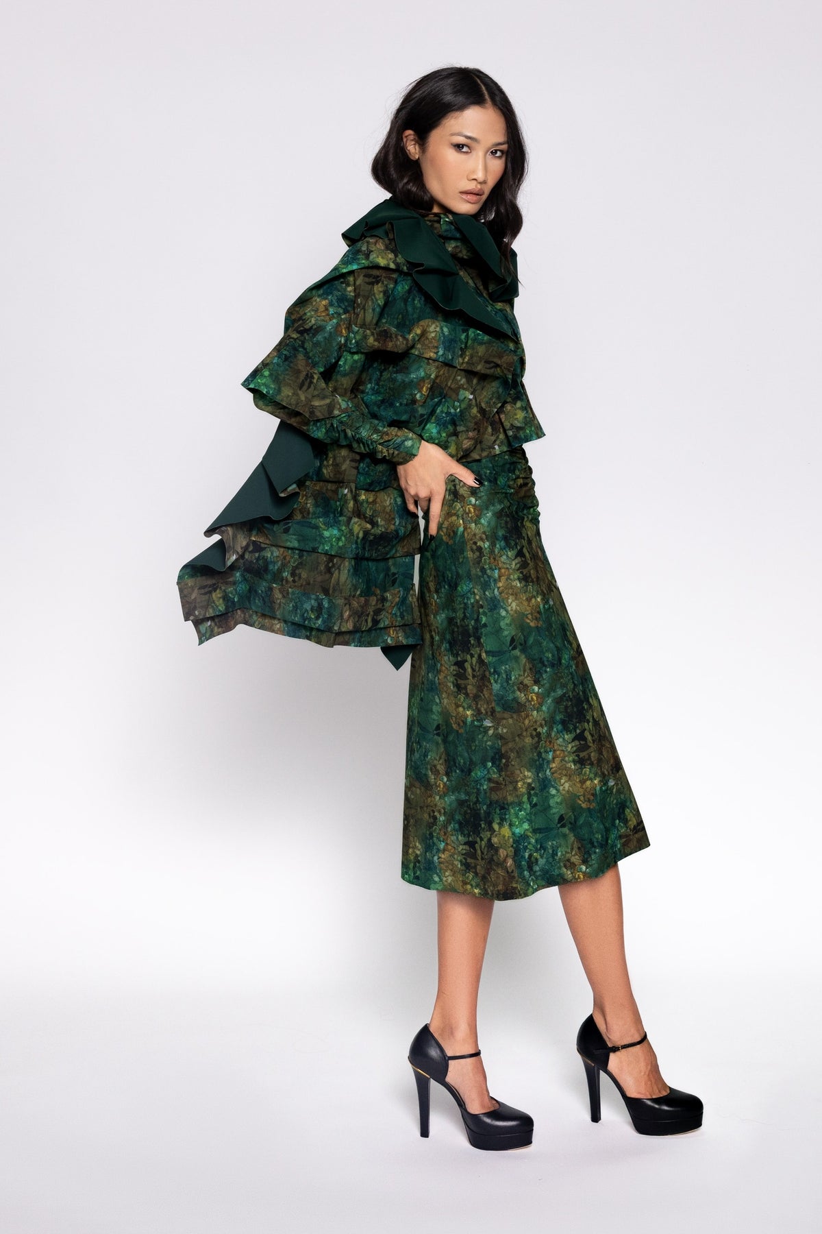 DeNiro Scarf - Wildwood Print