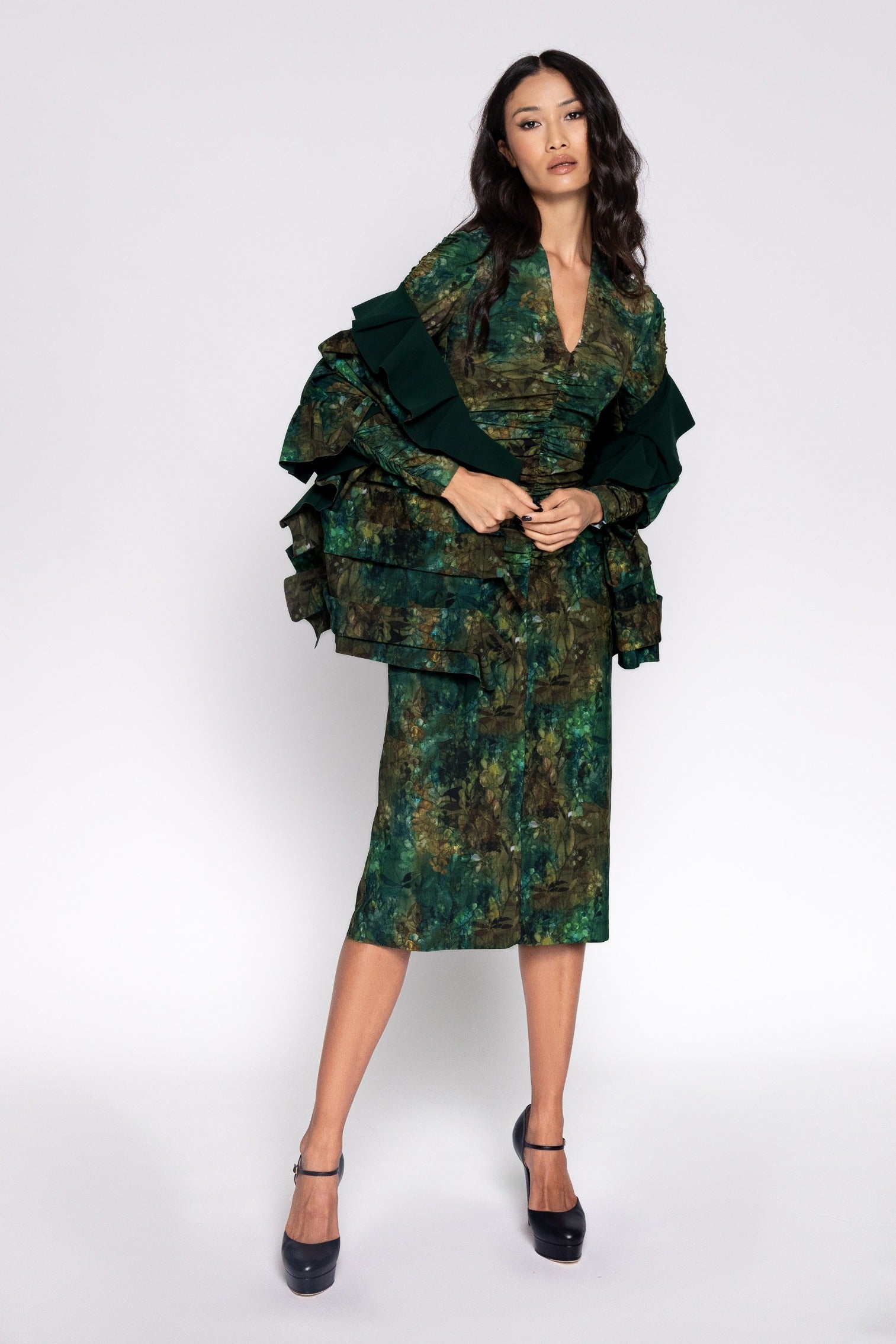 DeNiro Scarf - Wildwood Print
