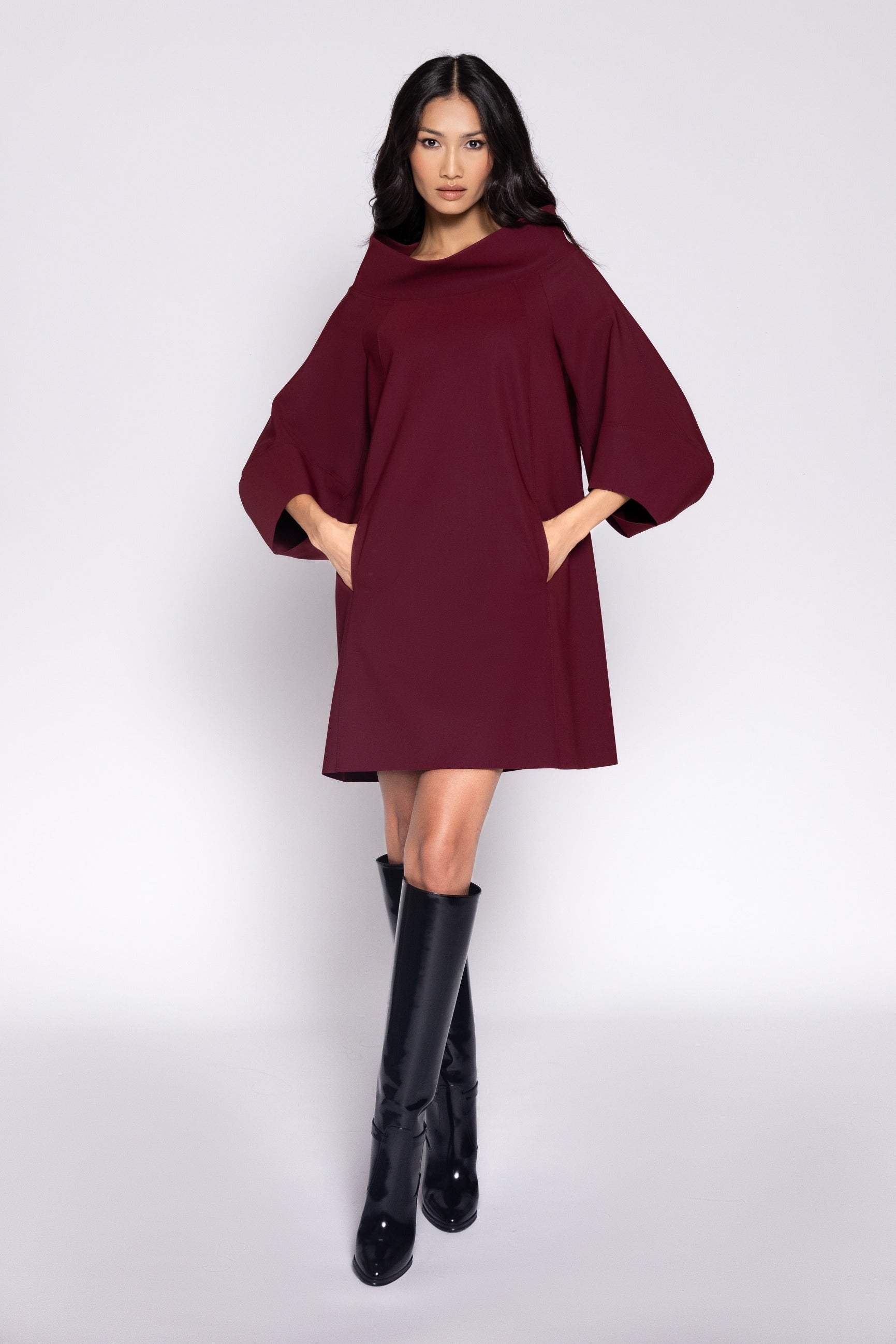Durga Mini Tunic - Wine