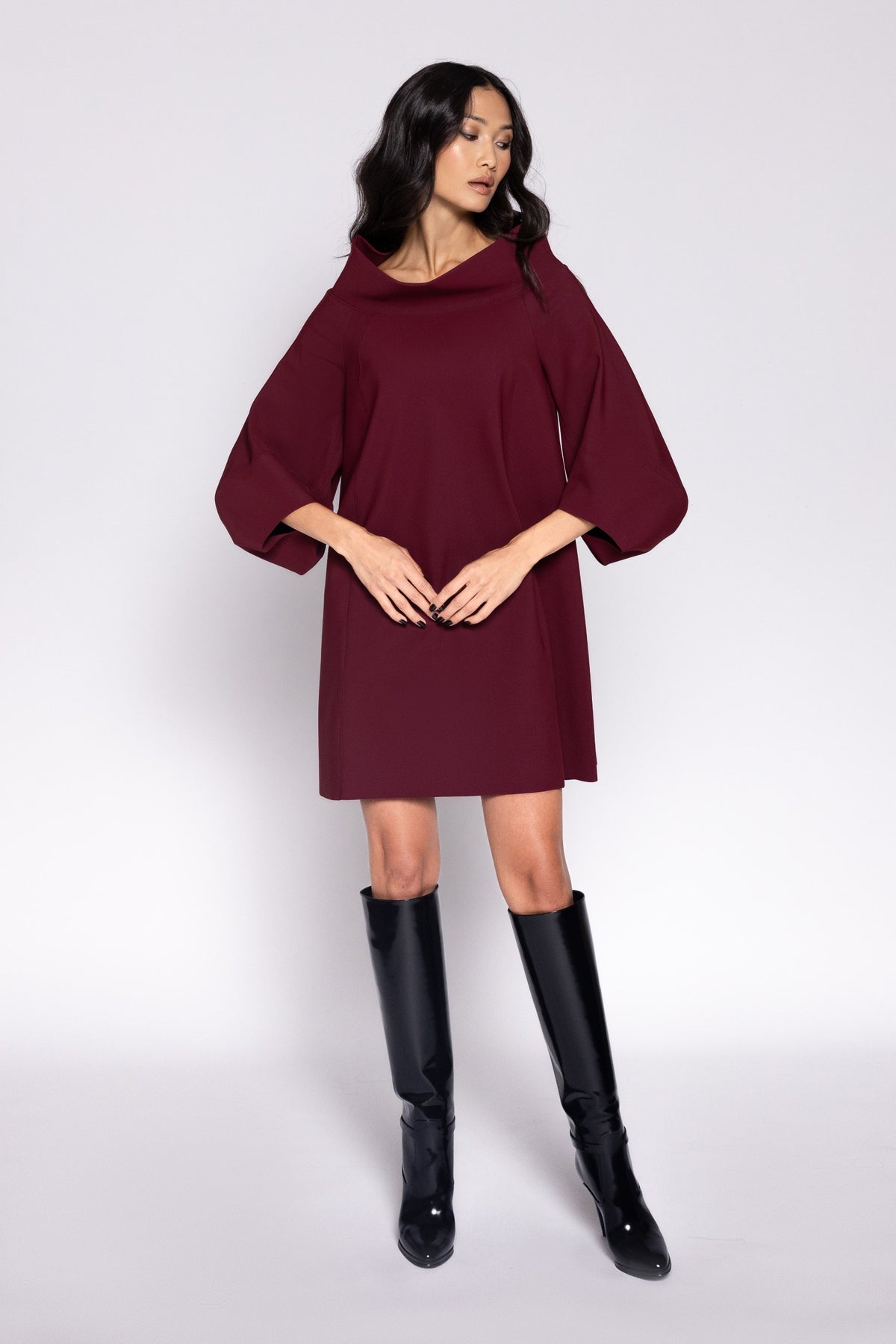 Durga Mini Tunic - Wine