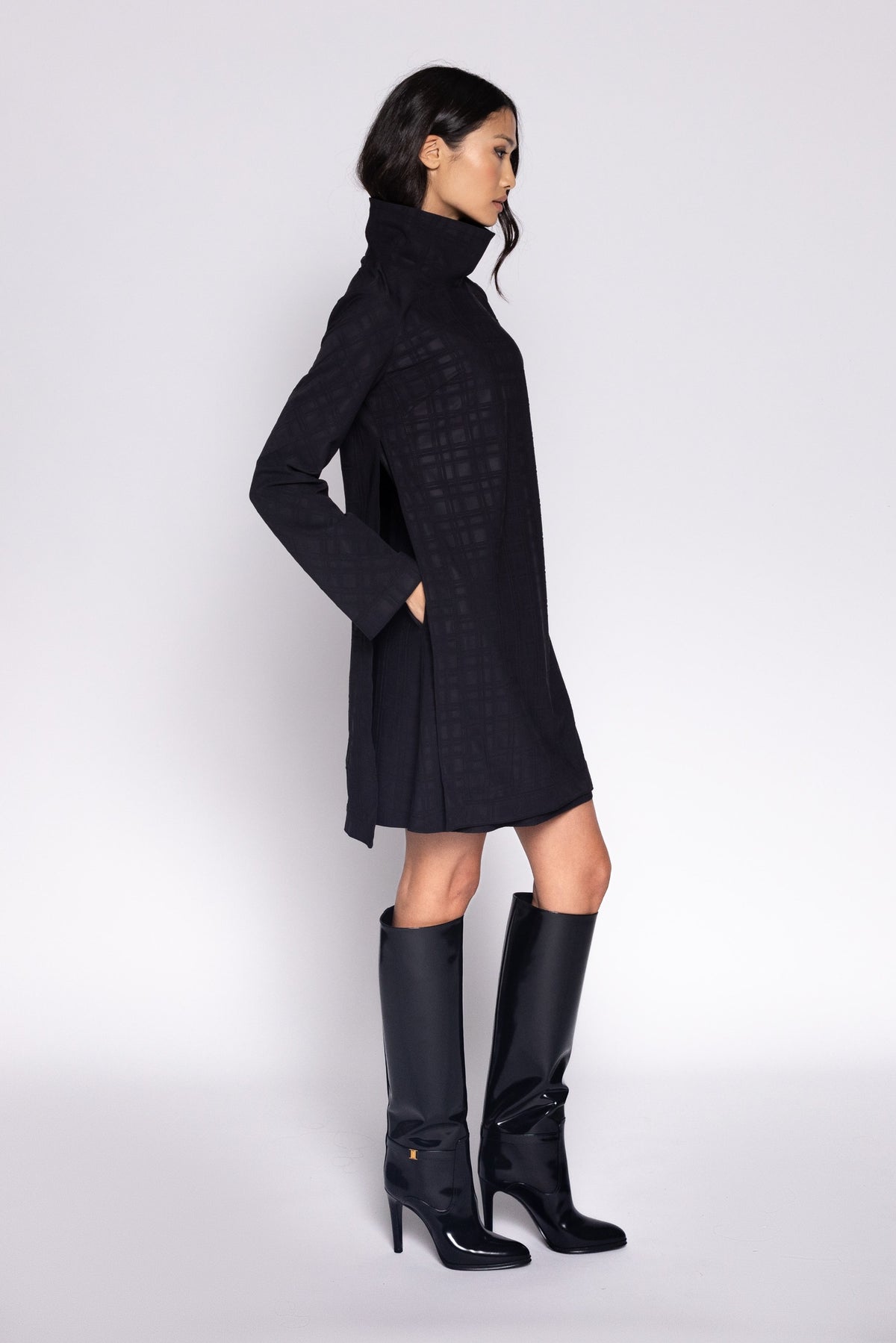Hendrix Mini Tunic - Grid 20