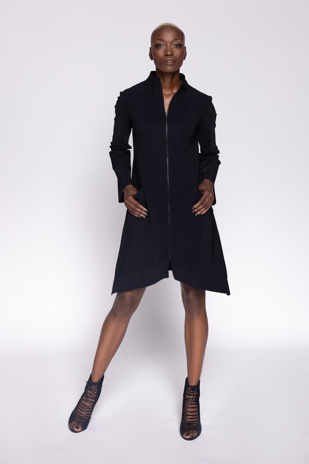 Winwood Mini Tunic - Black