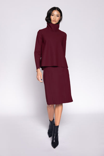 Remick Skirt - Wine