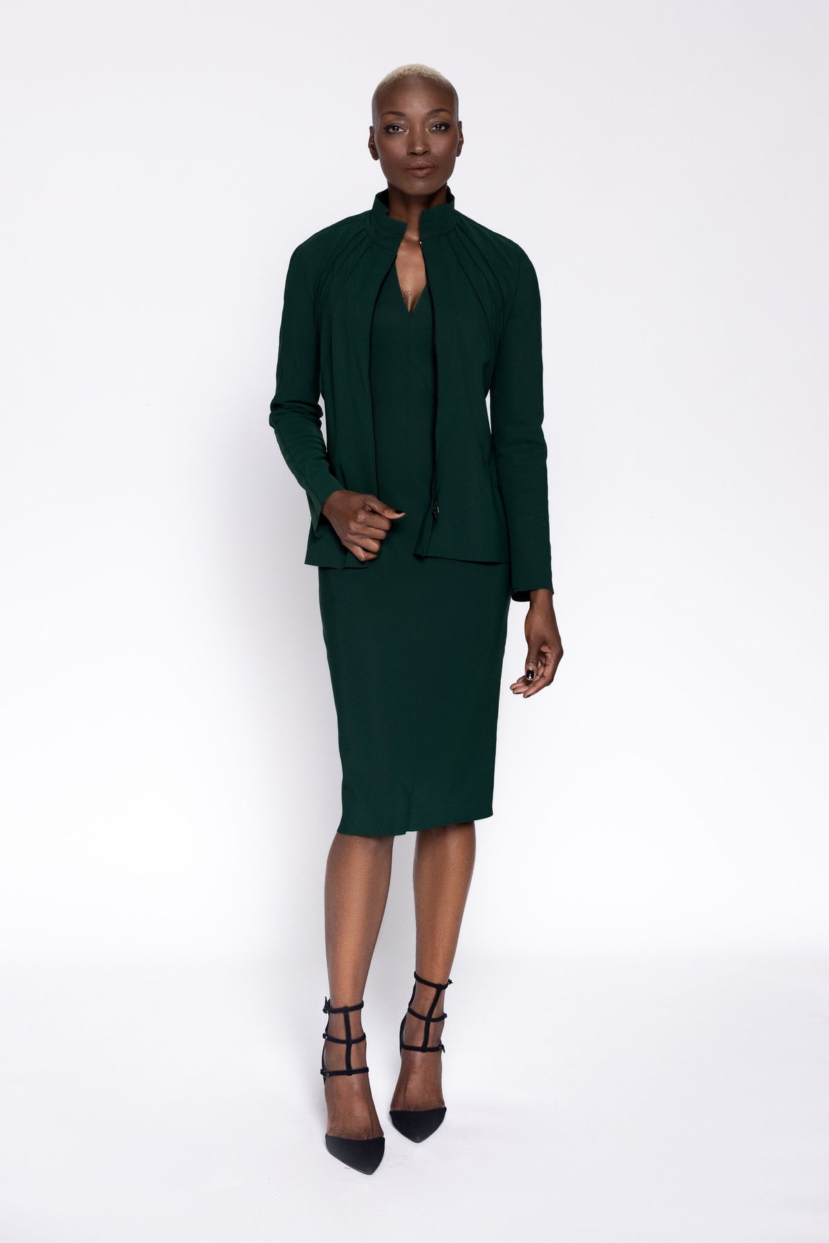 Rashad Dress - Cypress