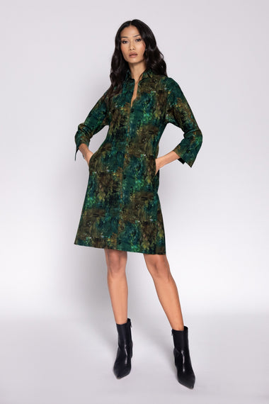 Moss Dress - Wildwood Print