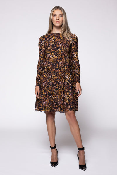 Autumn Dress - Jaguar Print