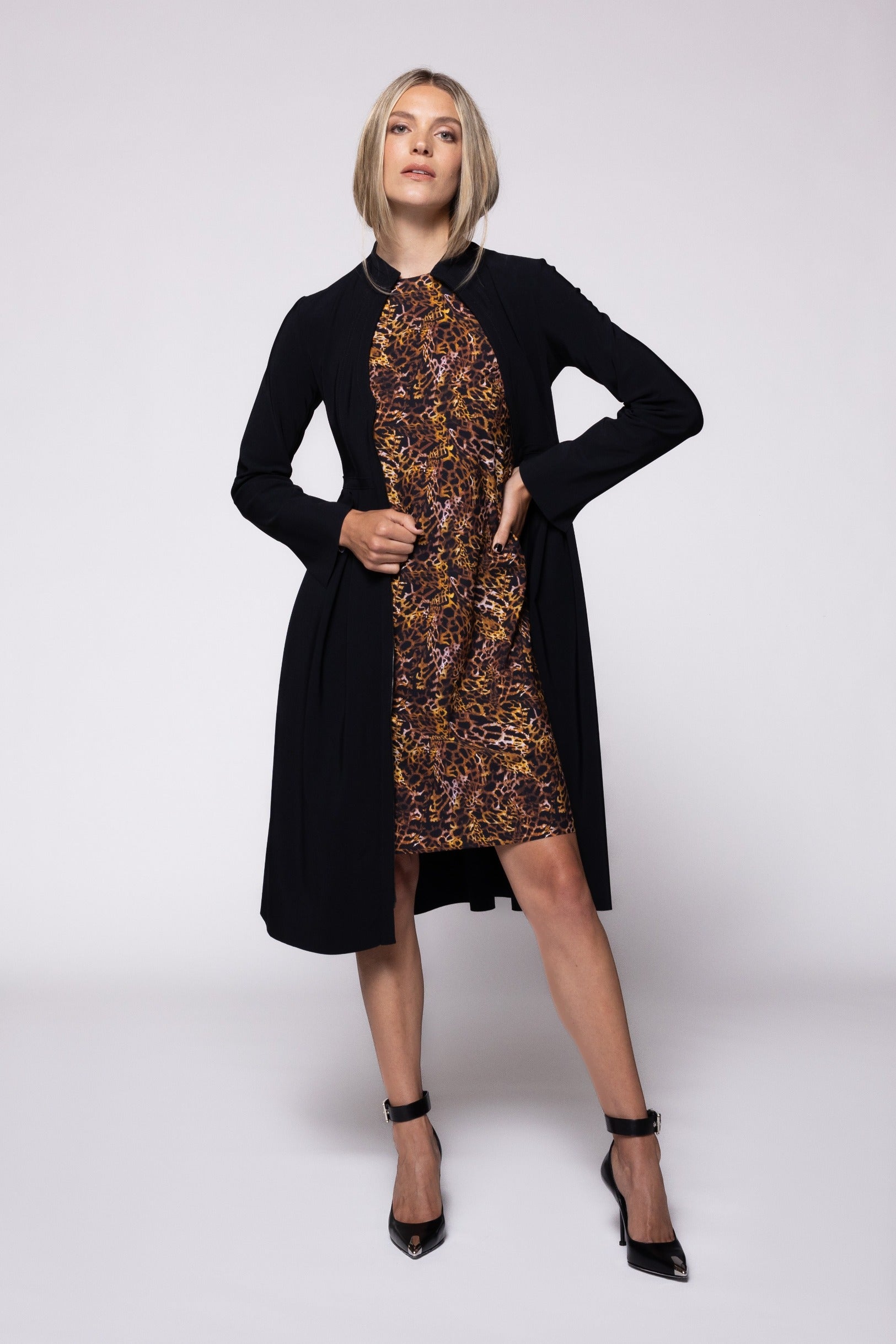 Autumn Dress - Jaguar Print
