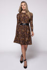 Autumn Dress - Jaguar Print