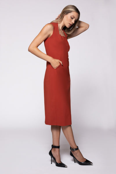 Evii Dress - Flame