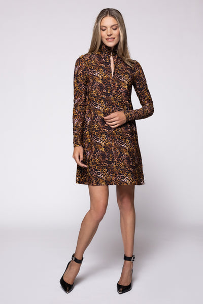Firth Mini Tunic - Jaguar Print