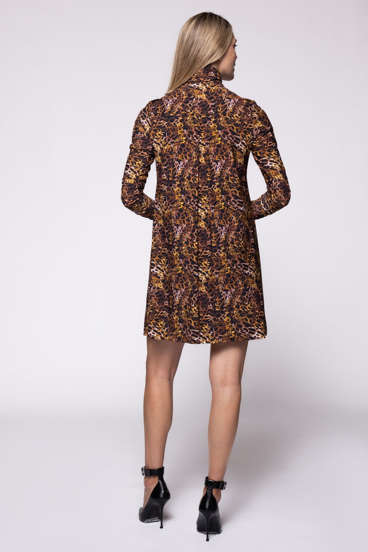 Firth Mini Tunic - Jaguar Print