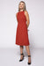 Lamarr Dress - Flame