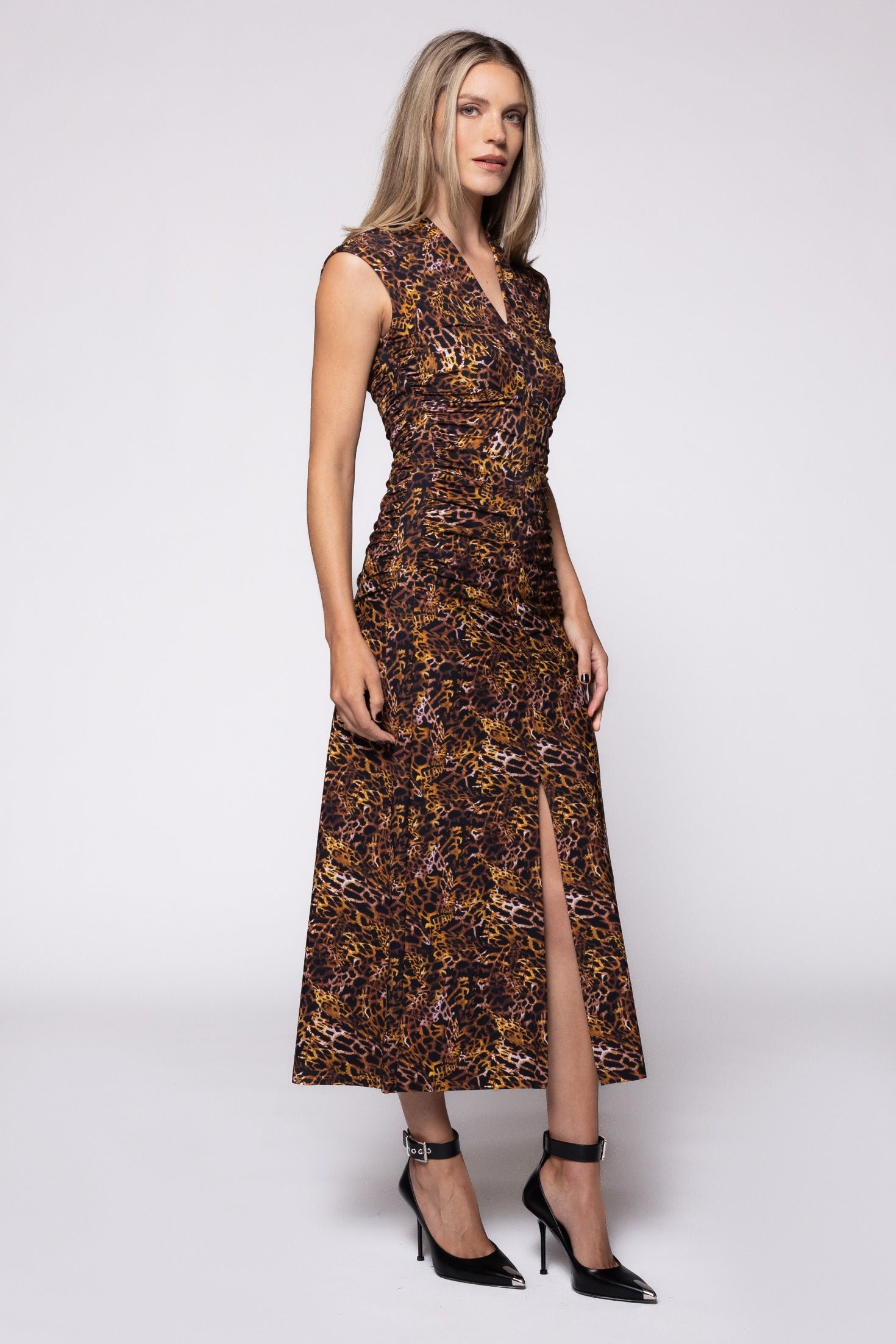 Maxine Dress - Jaguar Print