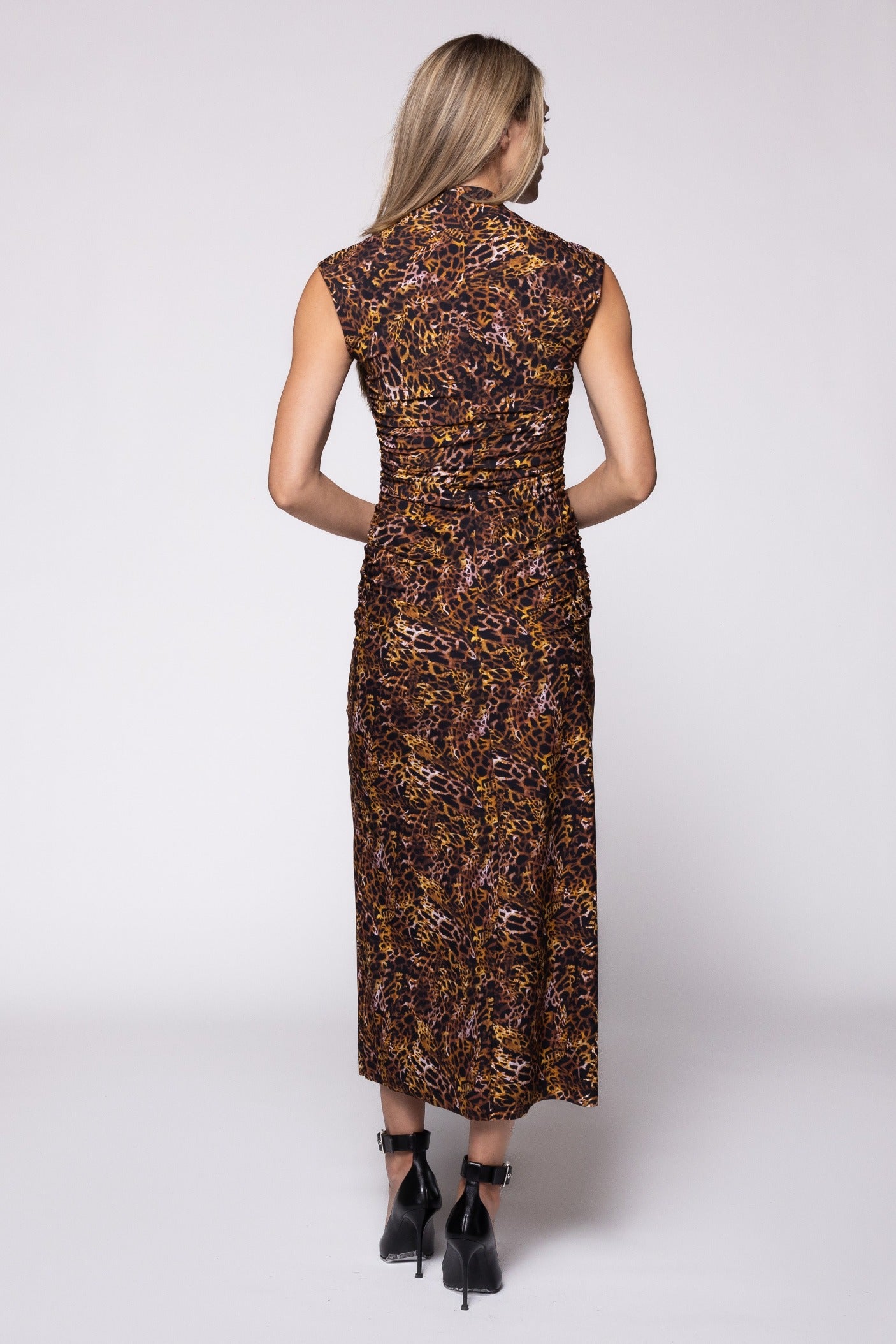 Maxine Dress - Jaguar Print