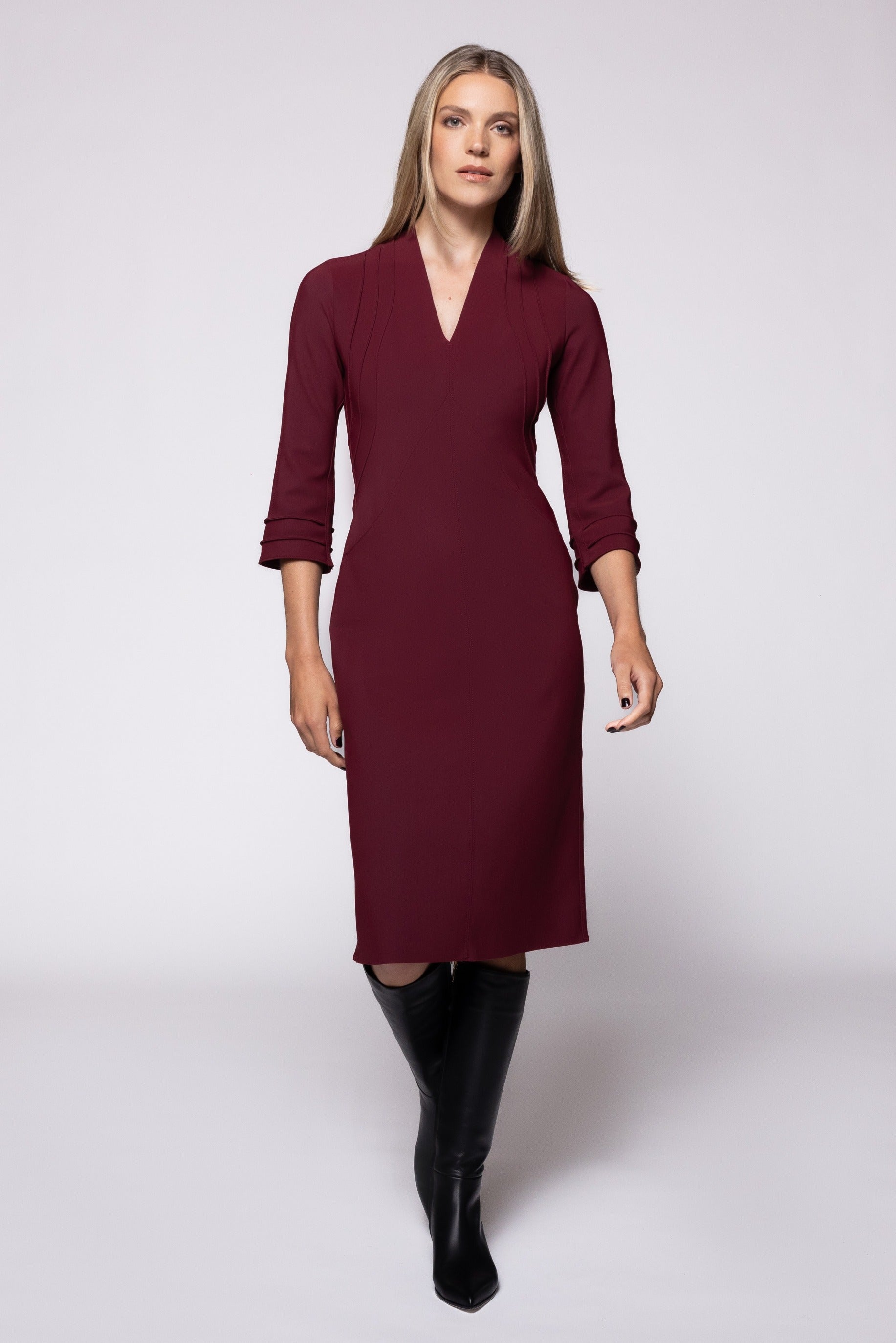 Sting Dress - Wine