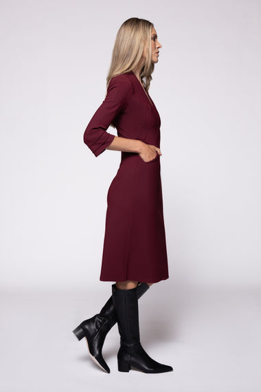 Sting Dress - Wine