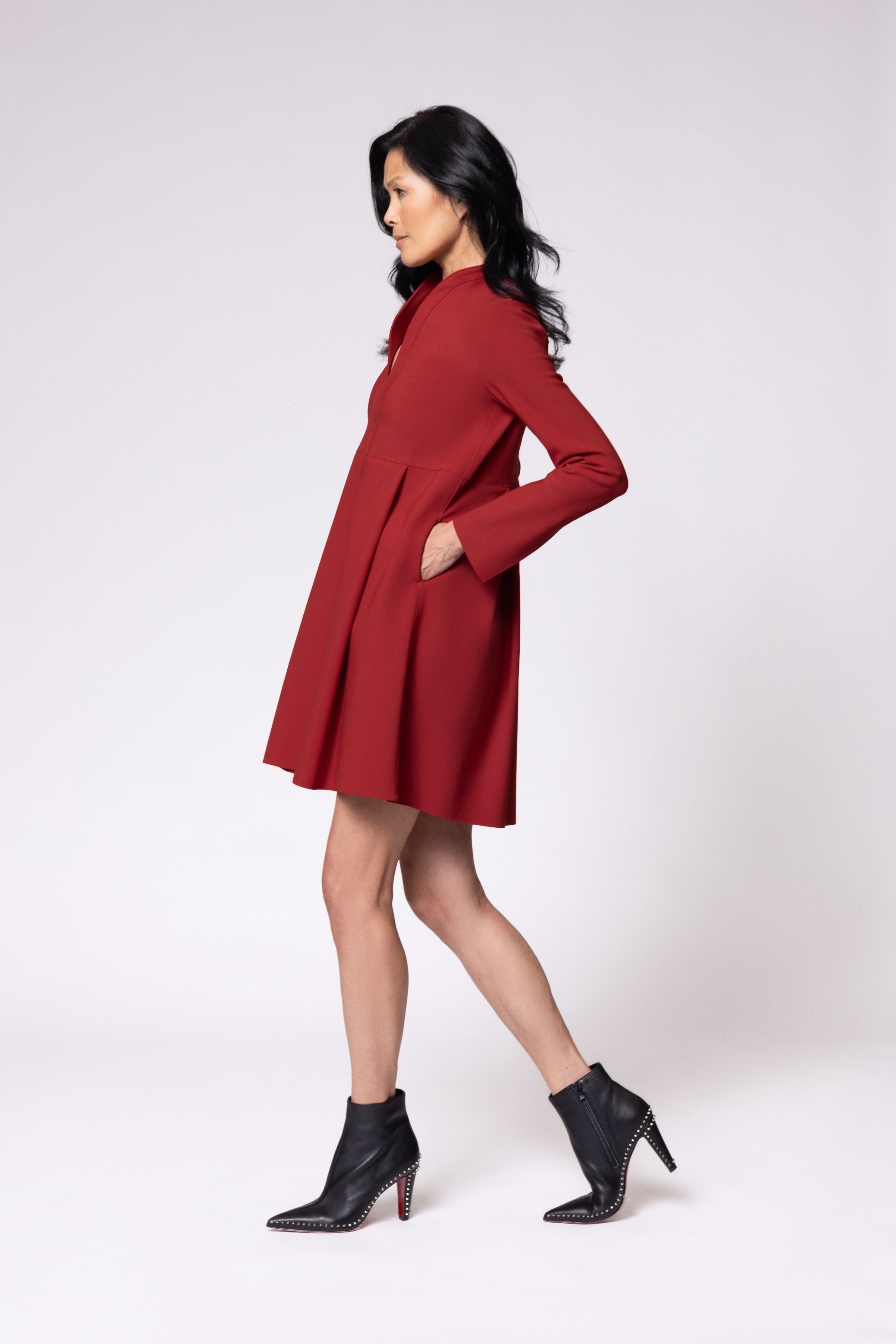 Prince Mini Tunic - Lava