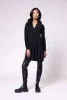 Wood Mini Tunic - Black
