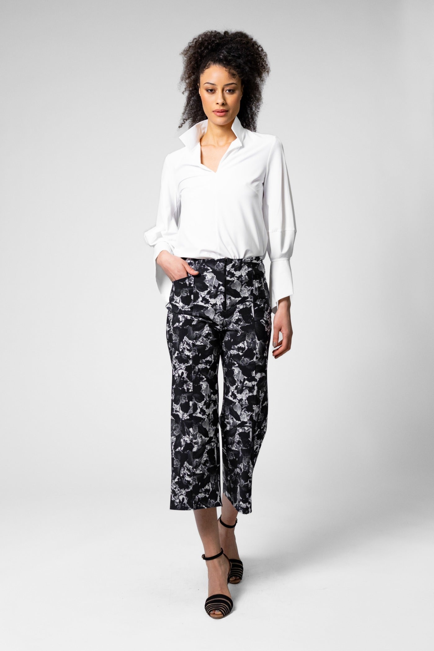 Stanwyk Pant - Deauville Print