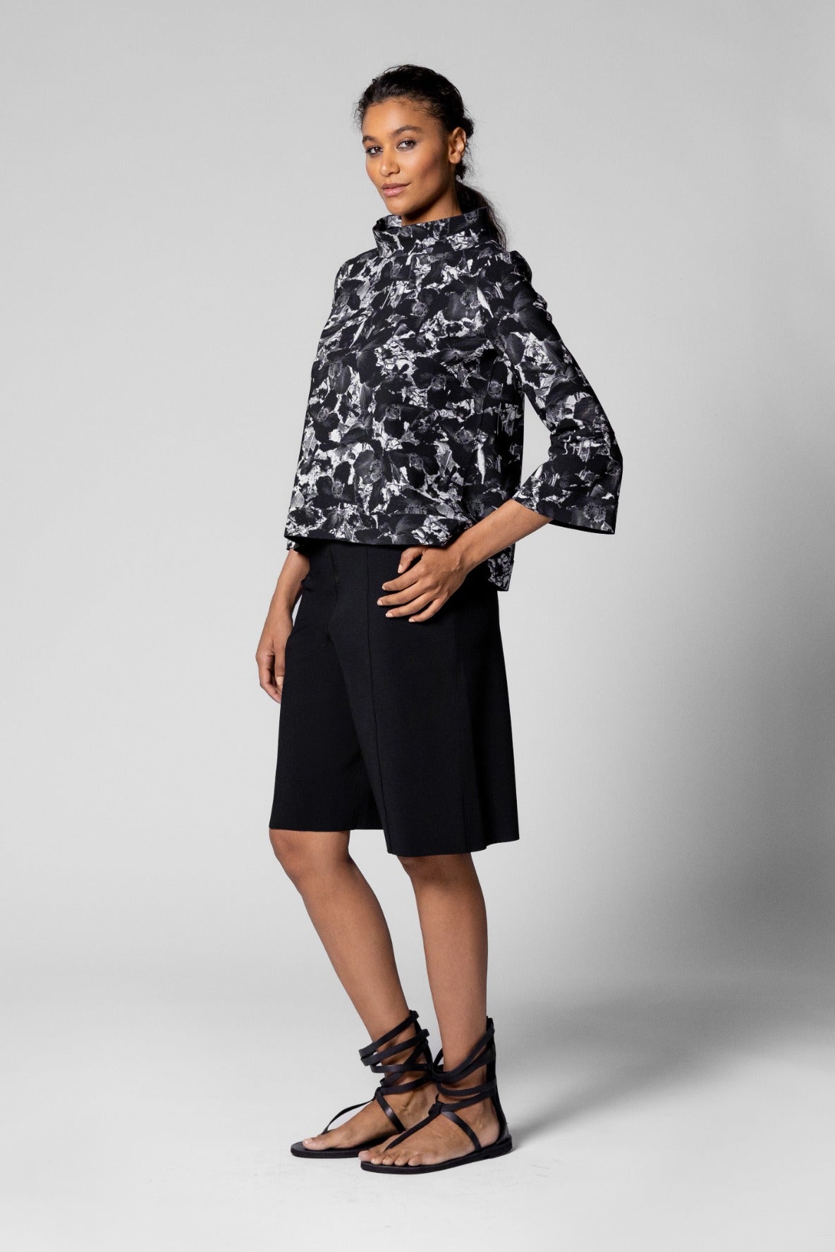 Thea Top - Deauville Print