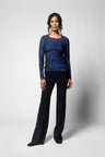 Azzurra Top - Rocca Print