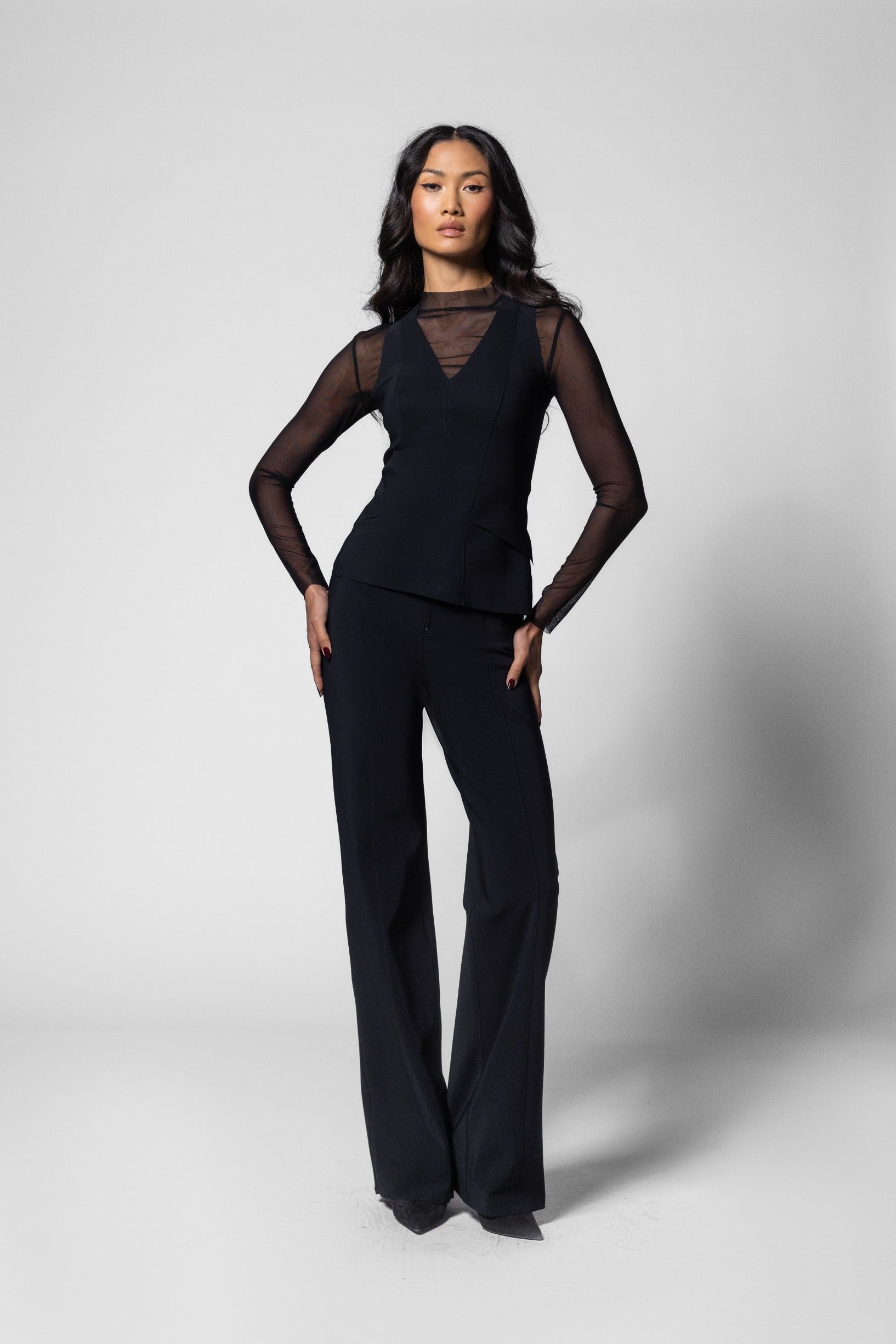 Chandra 2 Top - Black