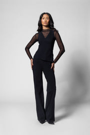 Chandra 2 Top - Black