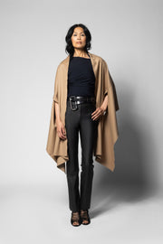 Wool/Cashmere Caress Wrap - Camel