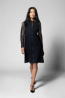 Beatriz Dress - Black Laser
