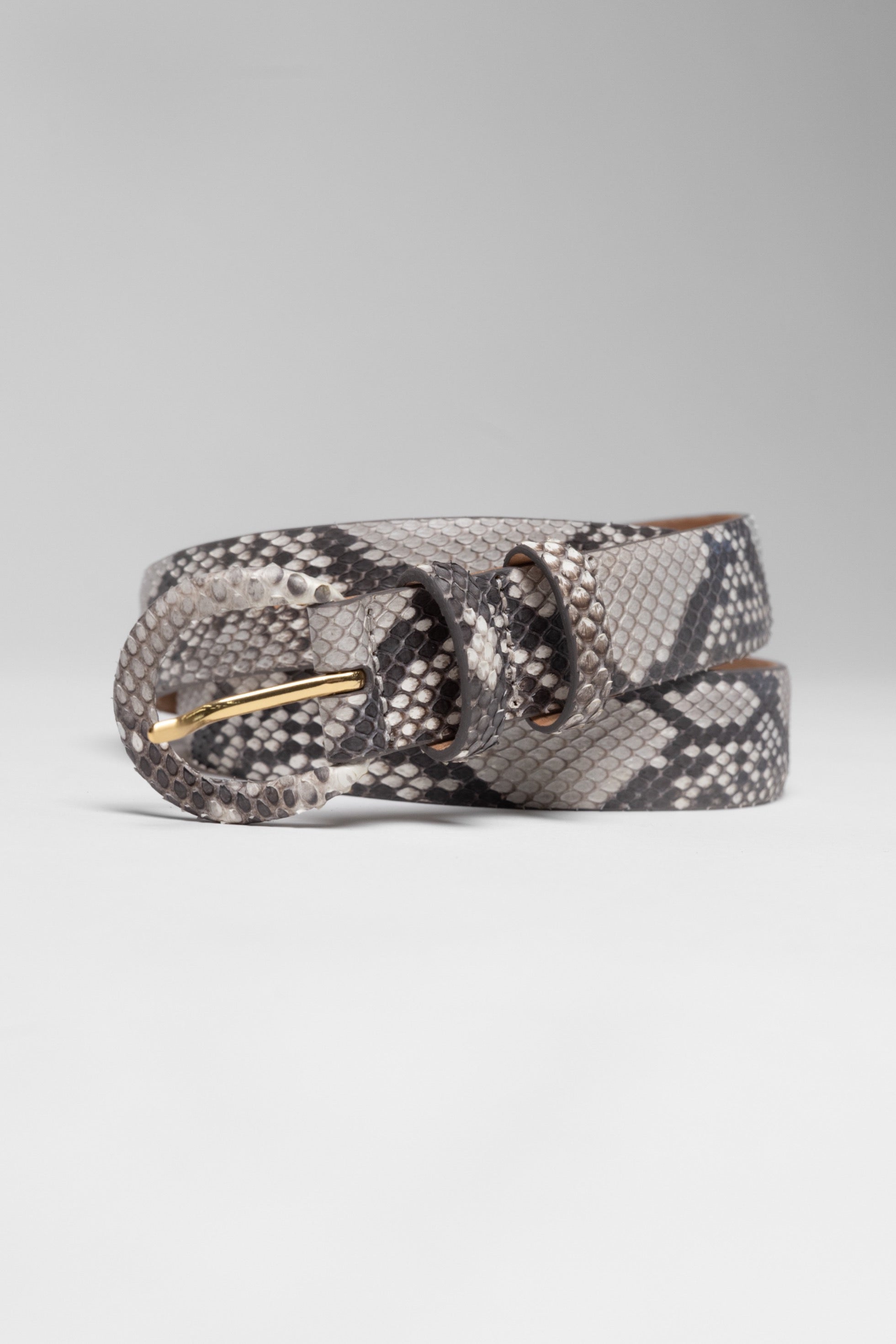 Skinny Python Belt – Maria Pinto