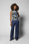 Jutta Top - Tolfa Print