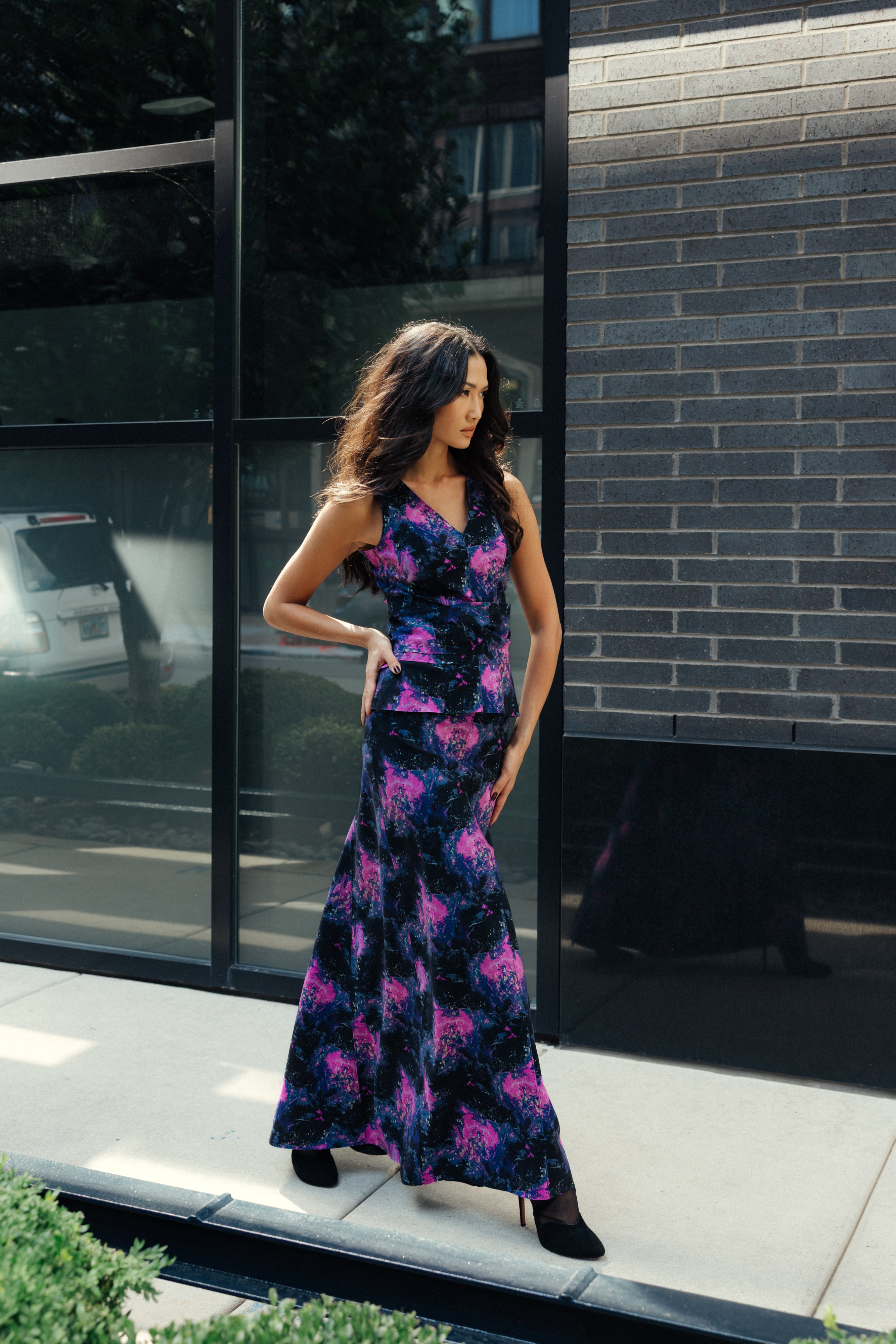 Ali 2 Skirt - Genzano Print