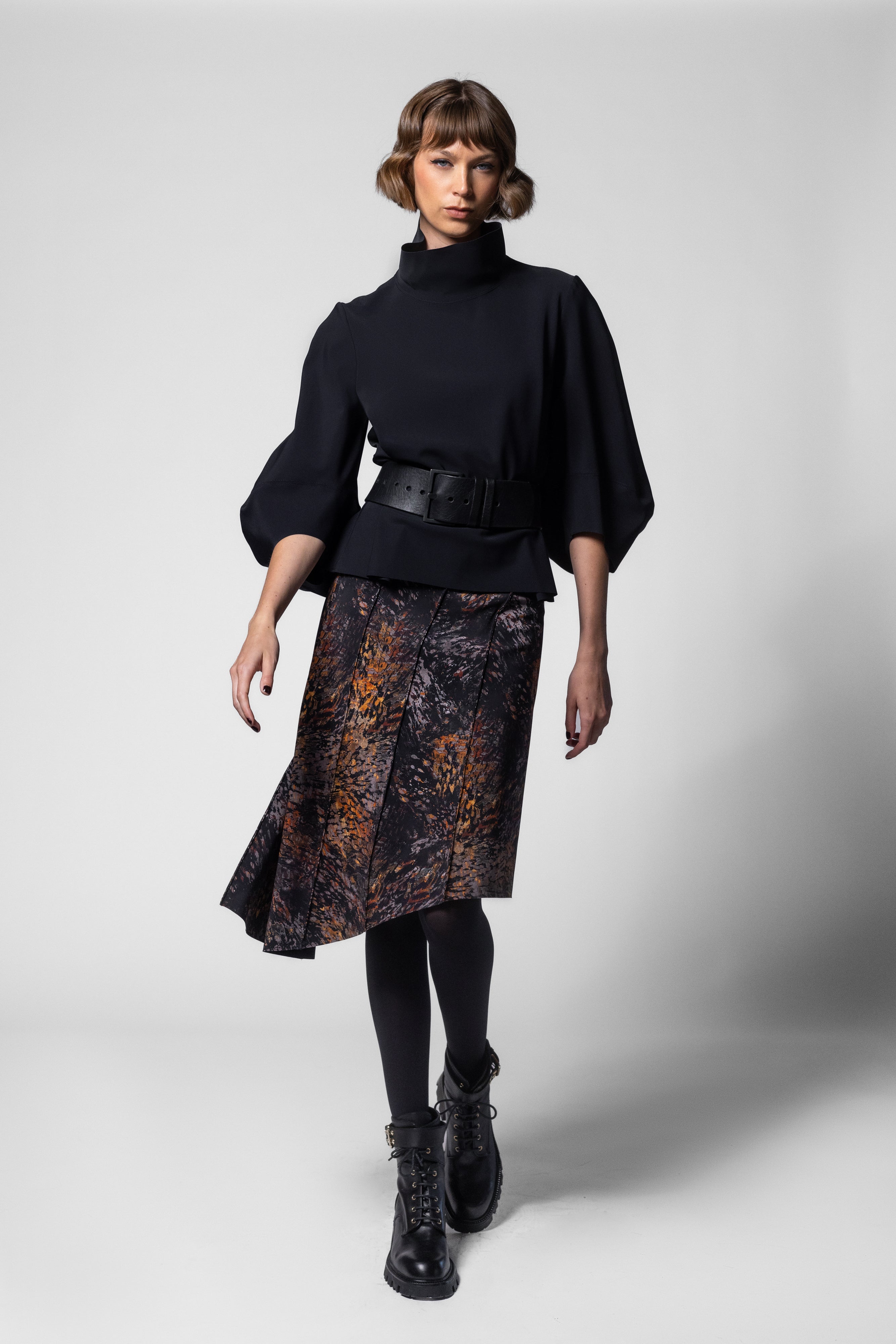 Elettra Skirt - Cortona Print