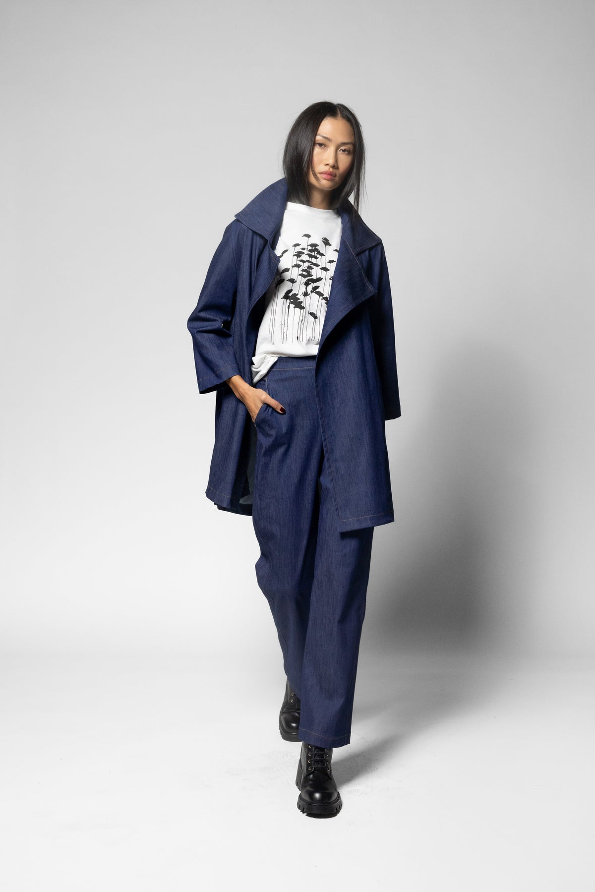 Manisa Coat - Denim 24