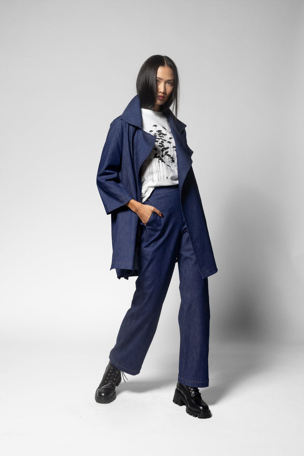 Manisa Coat - Denim 24