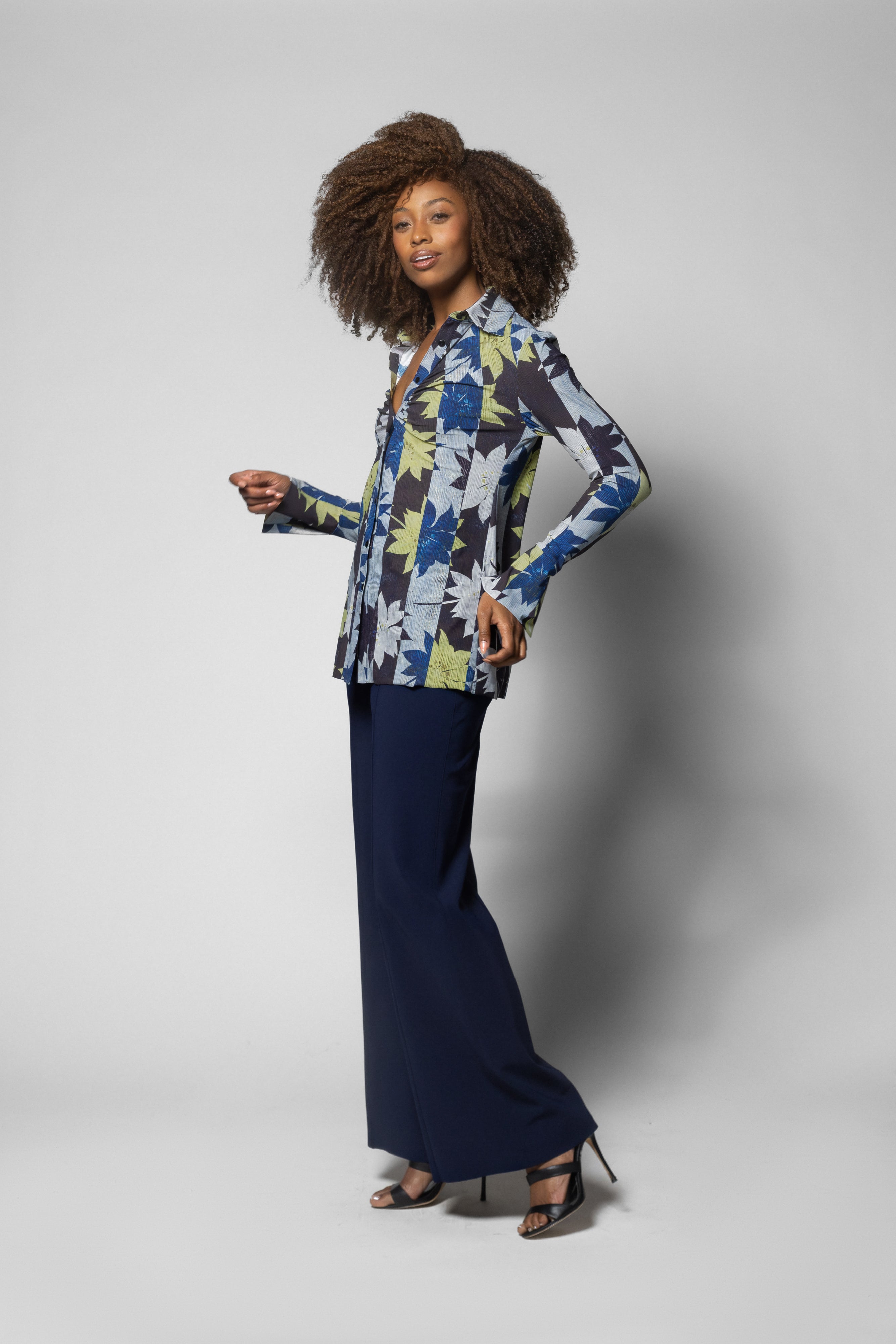 Mura Blouse - Tolfa Print