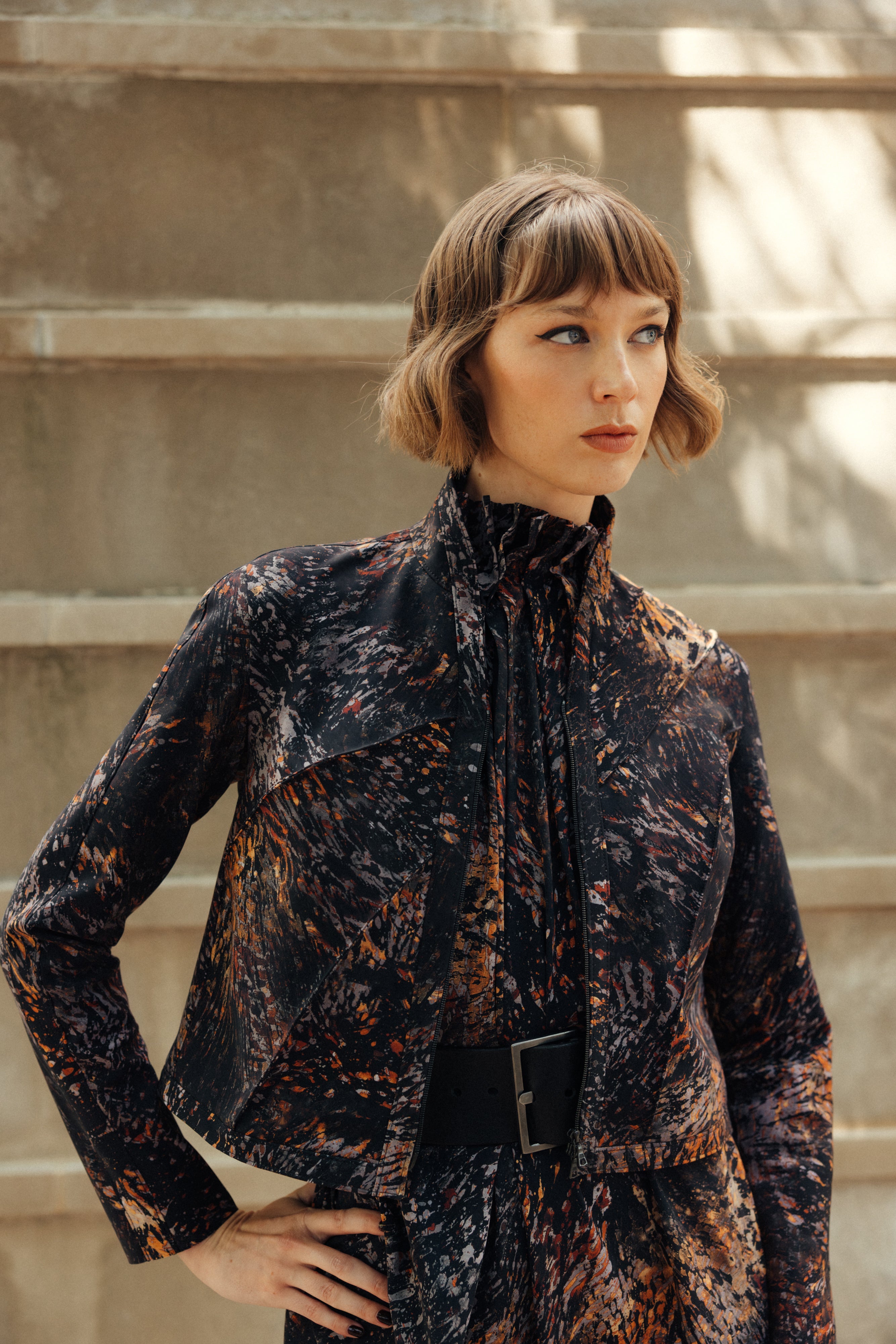 Novak Jacket - Cortona Print