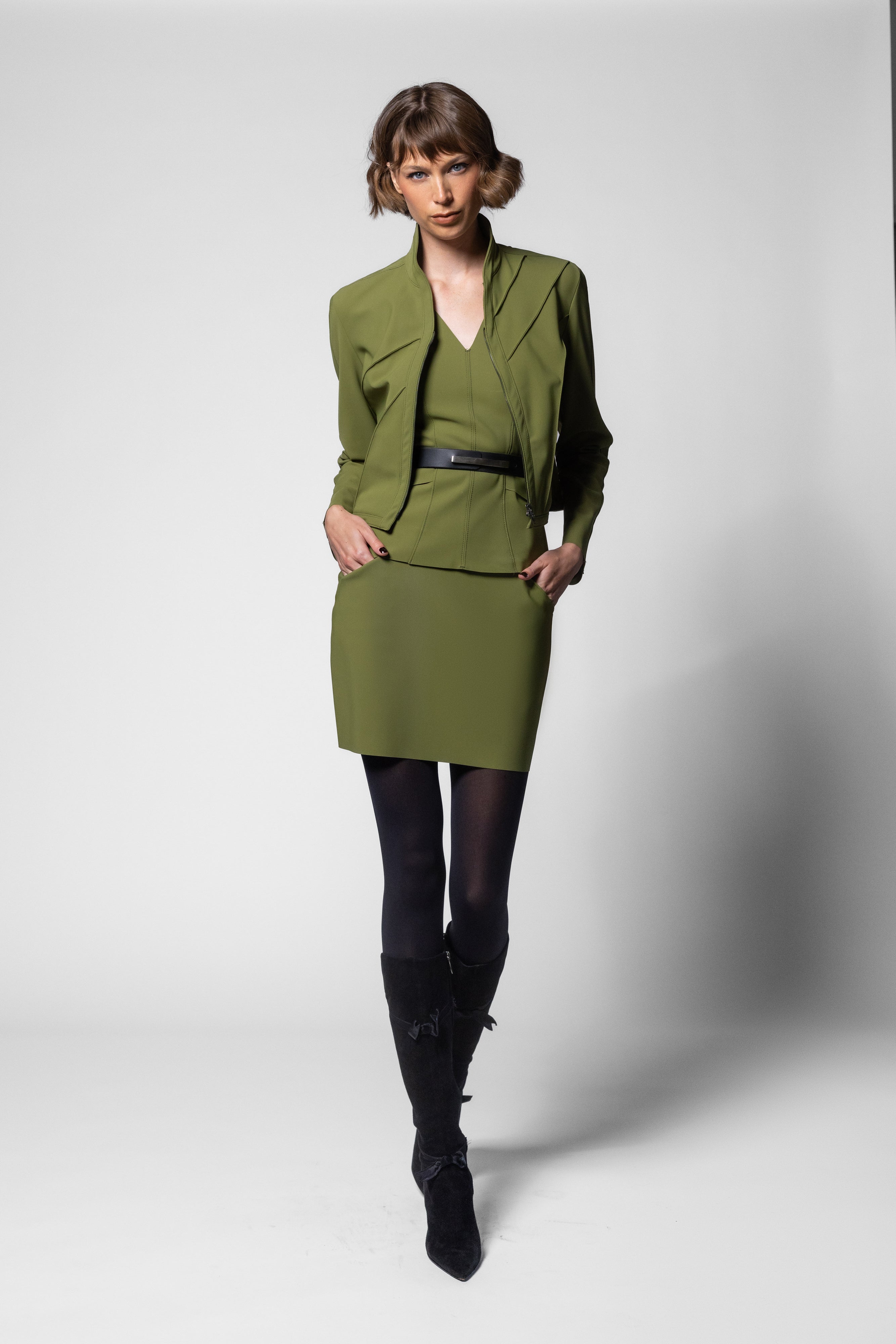 Chantal Skirt - Juniper