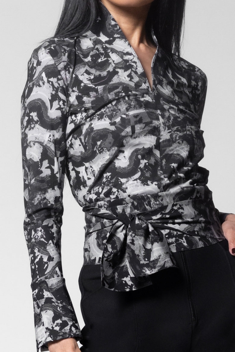 Obi Form Belt - Izmit Print