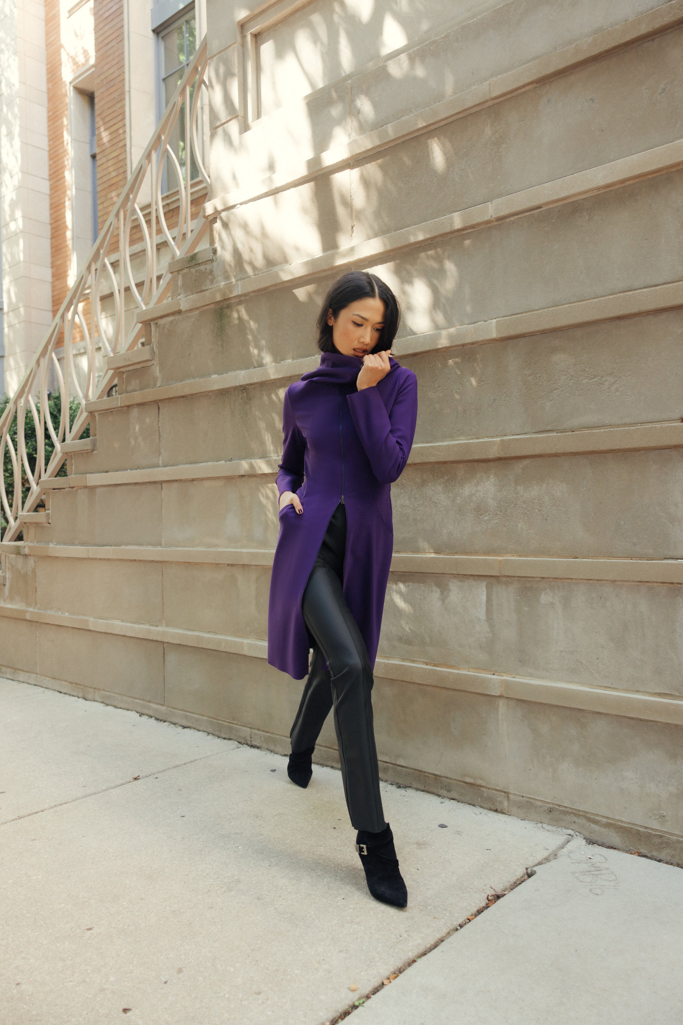 Pia 2 Dress - Viola