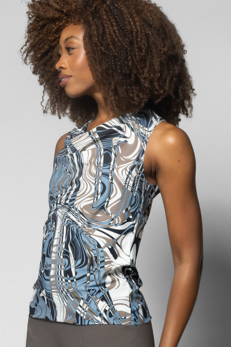 Rosalie Blouse - Redonda Print