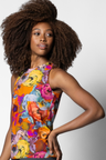 Racer 22 Top - Ino Print